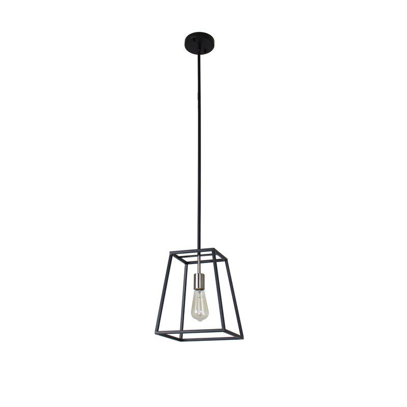 Mcdonagh 1 Light Single Square Rectangle Pendant Light Rectangle Pendant