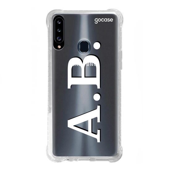 Esta capa para Samsung Galaxy A20s é feita com TPU de alta qualidade e impressão impecável. Ele garante a proteção do seu dispositivo contra impactos, arranhões e poeira. A capa é fina e leve, e também possui bordas de borracha para proteger sua tela. O mais incrível da sua nova Gocase é que você também pode personalizá-la com seu nome ou foto e torná-la exclusiva como você. É um acessório para o seu celular que oferece proteção e está na moda ao mesmo tempo. Existem mais de 1000 designs para vo Samsung Galaxy, Phone Cases, Electronics, Products, Initials, Black And White, Weather, I Will Protect You, Consumer Electronics