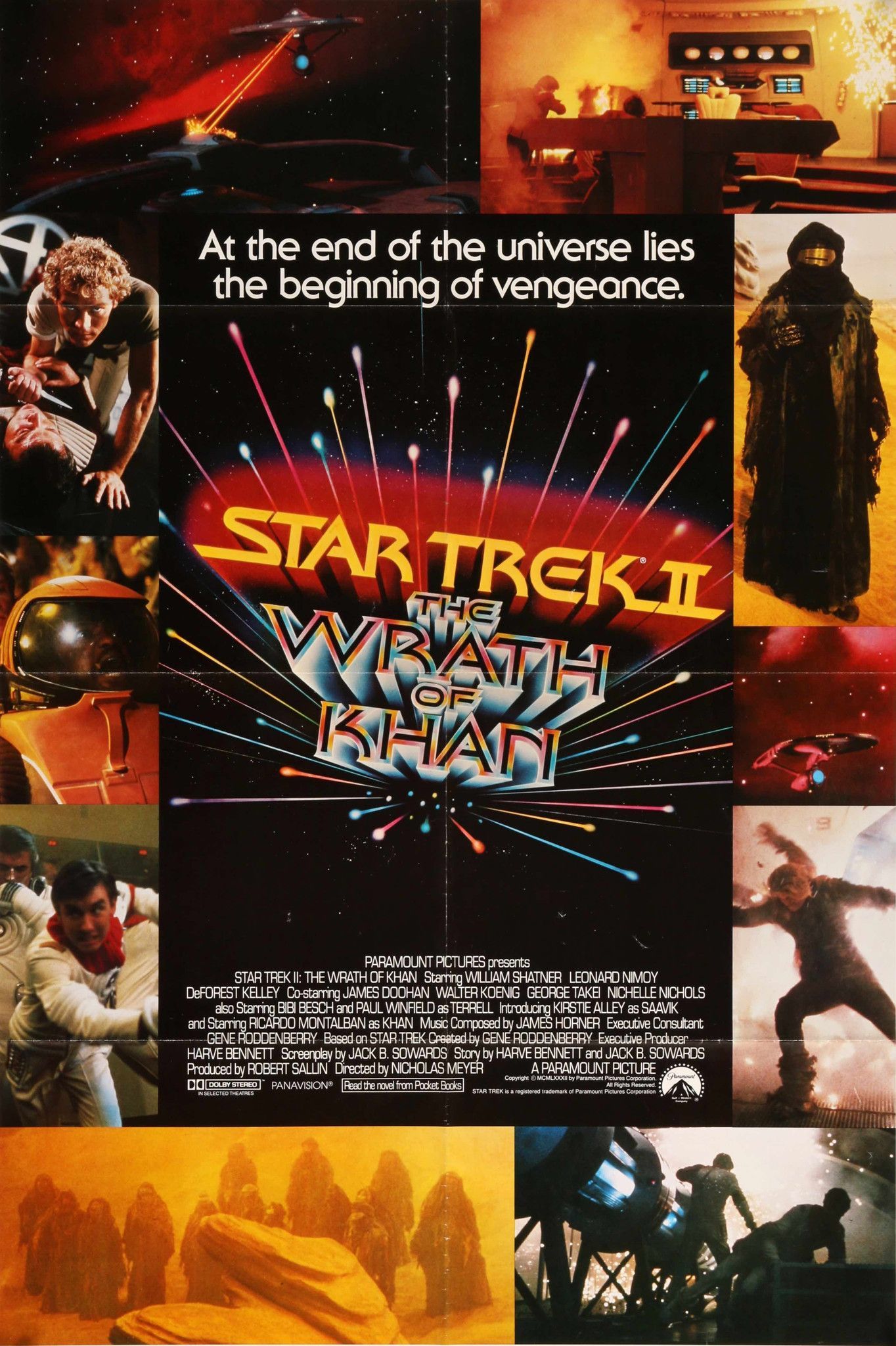 Star Trek The Wrath Of Khan Movie Poster 11x17 Mini Poster 28cm x43cm