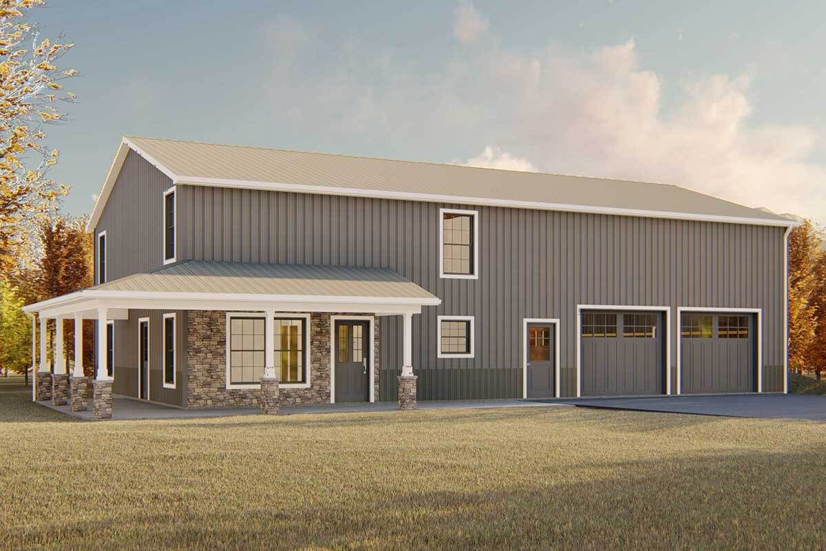 Pole Barn House Plans Shop House Plans Pole Barn Homes Barn Plans 13260 Hot Sex Picture