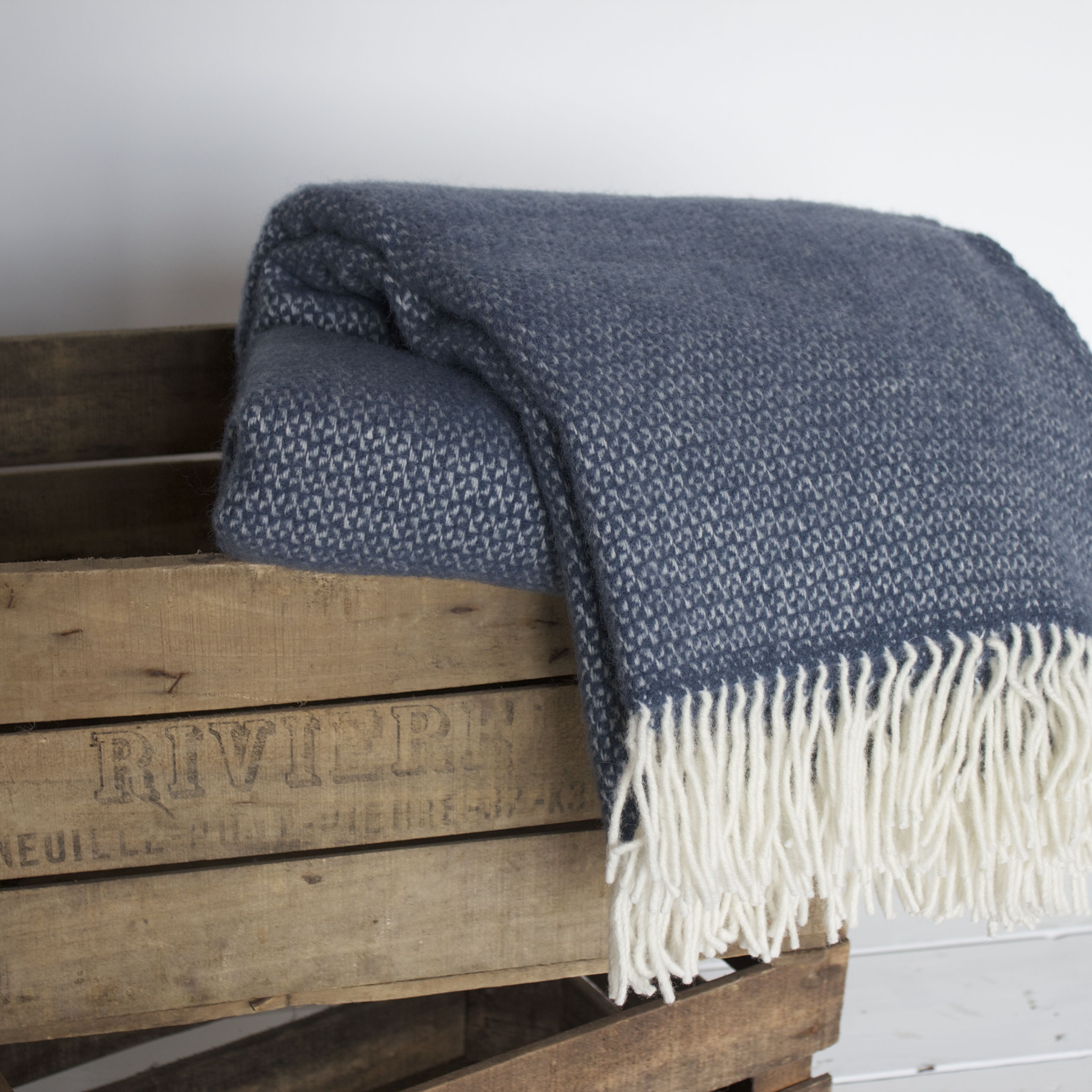 Denim Blue Illusion Throw Design Vintage Blue Throw Blanket denim-blue-illusion-throw-design-vintage-blue-throw-blanket