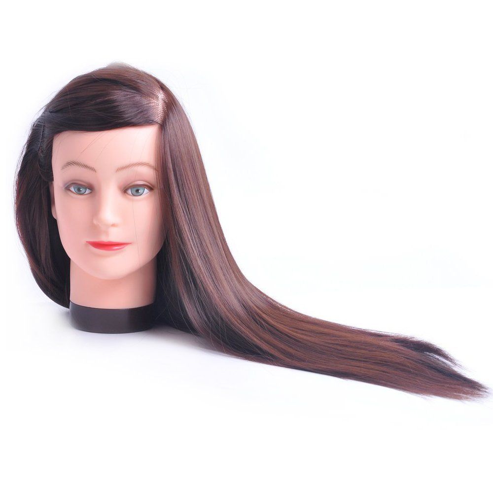 Big Sale Professional Styling Head With Blonde Hair 65cm Thick Hair Wig Heads For Hairdressers Training Hair Mannequin Mannequin Heads Professional Hairstyles