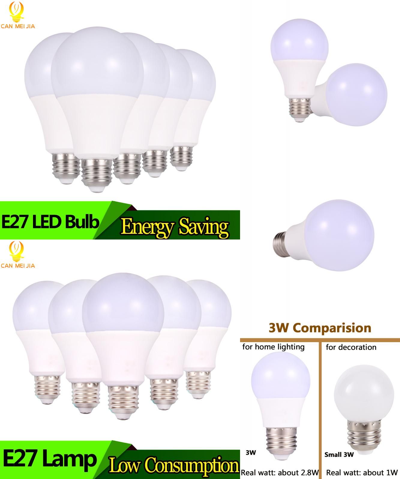3pcs Led Bulb Lamp E27 9w Led Light 15w 220v 230v 240v Cold White Warm White Lampada Ampoule Bombilla Led No Flicker Yesterday S Pric Bulb Led Led Lamp