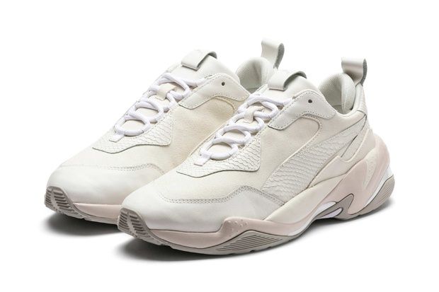 zapatillas puma con plataforma blancas