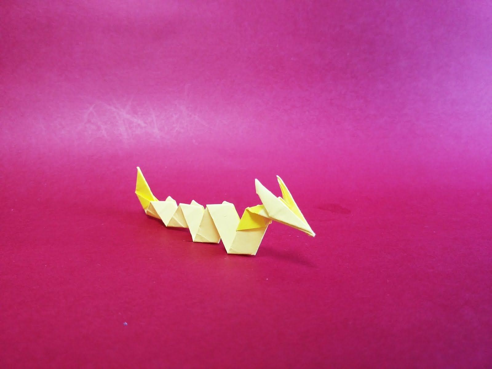 Origami Snake Dragon 드래곤볼 용 종이접기 종이접기, 용, 드래곤볼