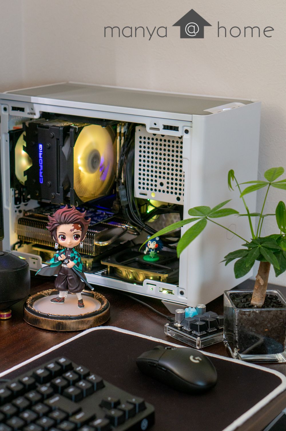 Ryzen5 5600XでMINI-ITXのパソコン作成。構成レビュー。