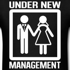 Under New Management Mens T-Shirt Stag Night Wedding Funny Party Birthday Gift Under New Management Mens T-Shirt Stag Night Wedding Funny Party Birthday Gift
