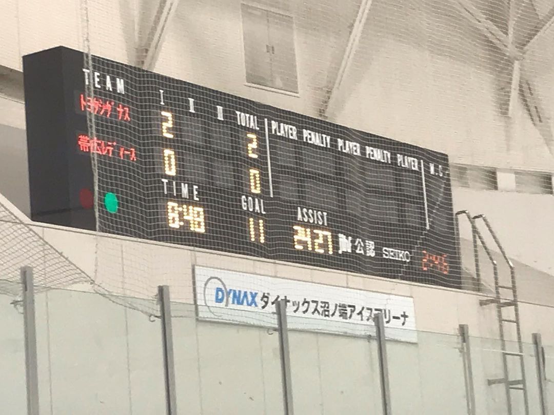 1ピリ終了間際にスコア並んじゃった、、、 . 勝ち以外あり得ないよ〜シグナス🔥 . . #アスリート #女子アス...