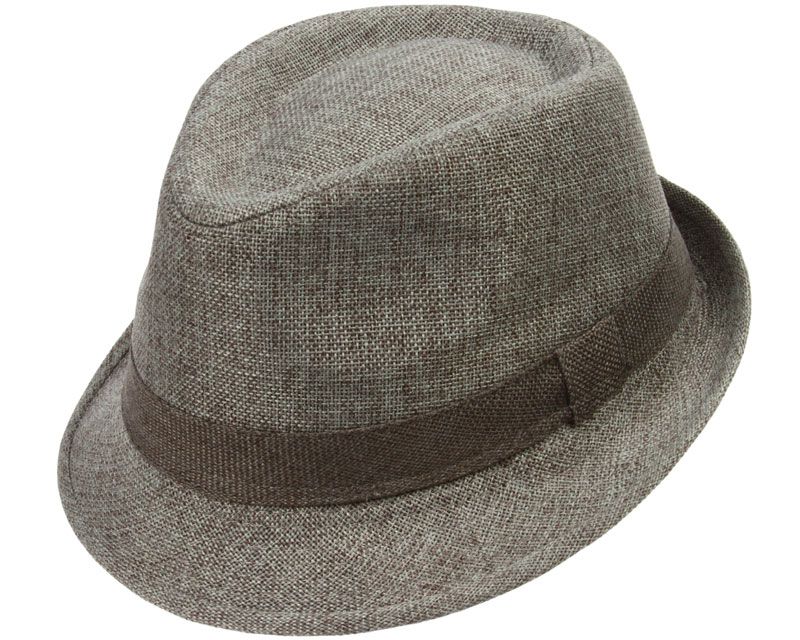 Life is good Mens Linen Fedora