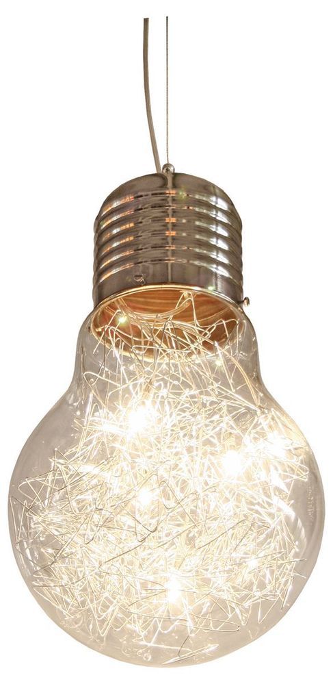 Contemporary Modern Giant Bare Bulb Light Metal Chrome Ceiling Chandelier Pendant Lighting - Giant Light Bulb Ceiling Pendant Contemporary Modern Giant Bare Bulb Light Metal Chrome Ceiling Chandelier Pendant Lighting - Giant Light Bulb Ceiling Pendant