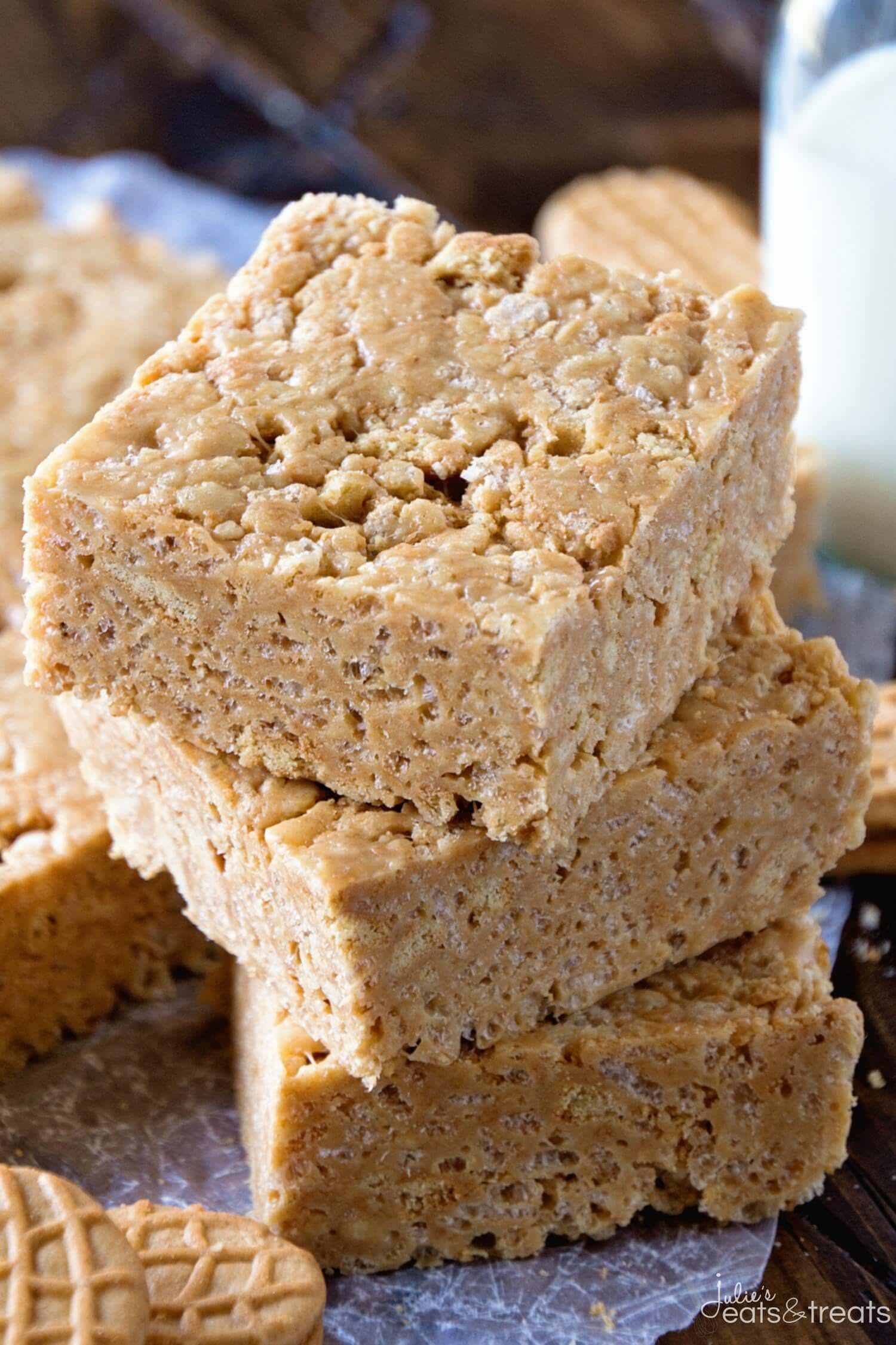 Nutter Butter Krispie Treats Recipe ~ Quick, No Bake Rice Nutter Butter Krispie Treats Recipe ~ Quick, No Bake Rice