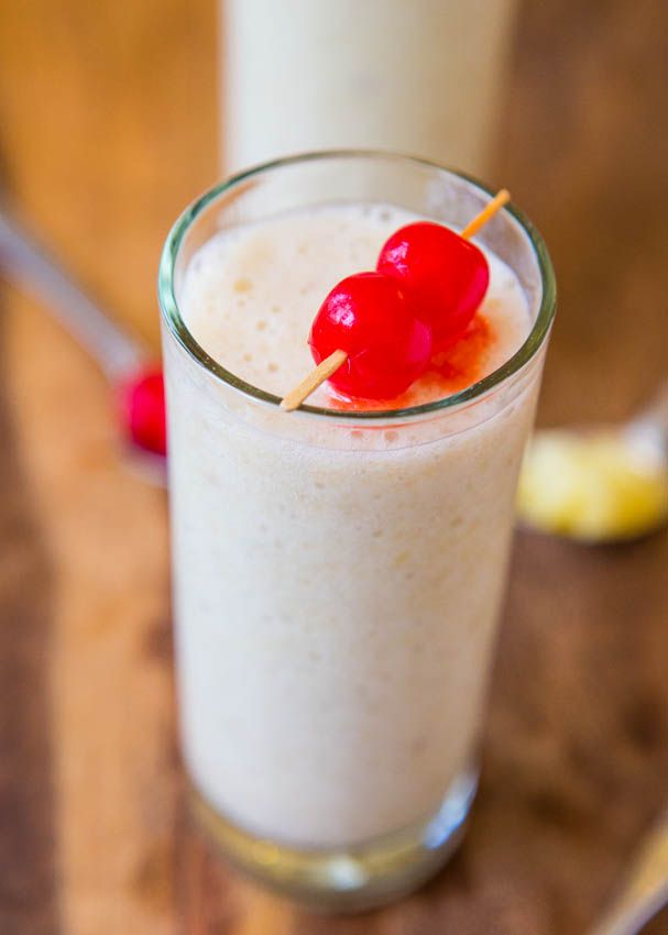 Skinny Pina Colada Smoothie Recipe Keto breakfast Skinny Pina Colada Smoothie Recipe Keto breakfast