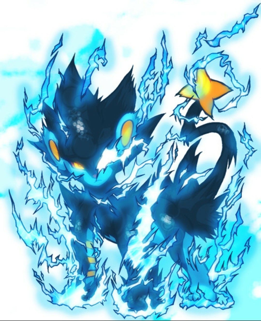 Luxray Wallpaper Phone / Luxray Scary Pokemon Pokemon Shinx Pokemon Teams Shinx Wallpaper