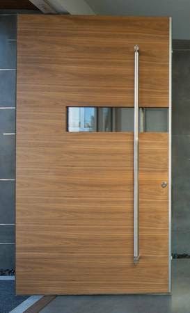 Horizontal Grain Stain Grade Entry Door with partial horizontal ... Horizontal Grain Stain Grade Entry Door with partial horizontal ...