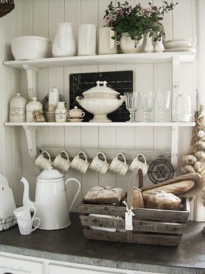 Landhaus Inspirationen Kitchen design, Open shelves and Kitchens - inspirationen küchen im landhausstil Landhaus Inspirationen Kitchen design, Open shelves and Kitchens - inspirationen küchen im landhausstil