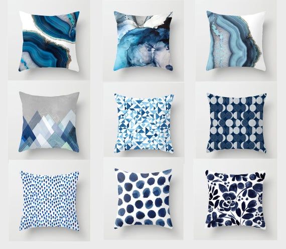 Alricc Blue and Grey Throw Pillow Covers 20x20 Teal 2 Pack Square Decorative Pillow Cases Cushion for Farmhouse Home Decor Alricc Blue and Grey Throw Pillow Covers 20x20 Teal 2 Pack Square Decorative Pillow Cases Cushion for Farmhouse Home Decor