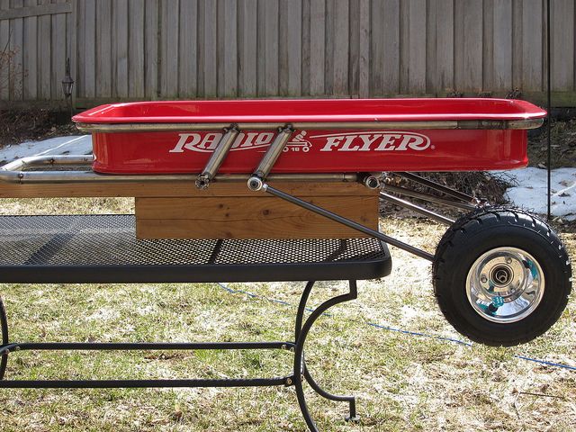 radio flyer wagon suspension the wagon radio flyer lift kit