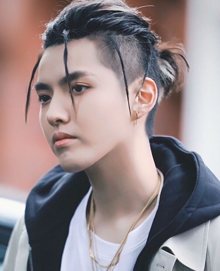 Kris Wu Gaya Rambut Pendek Potongan Rambut Pria Gaya Rambut