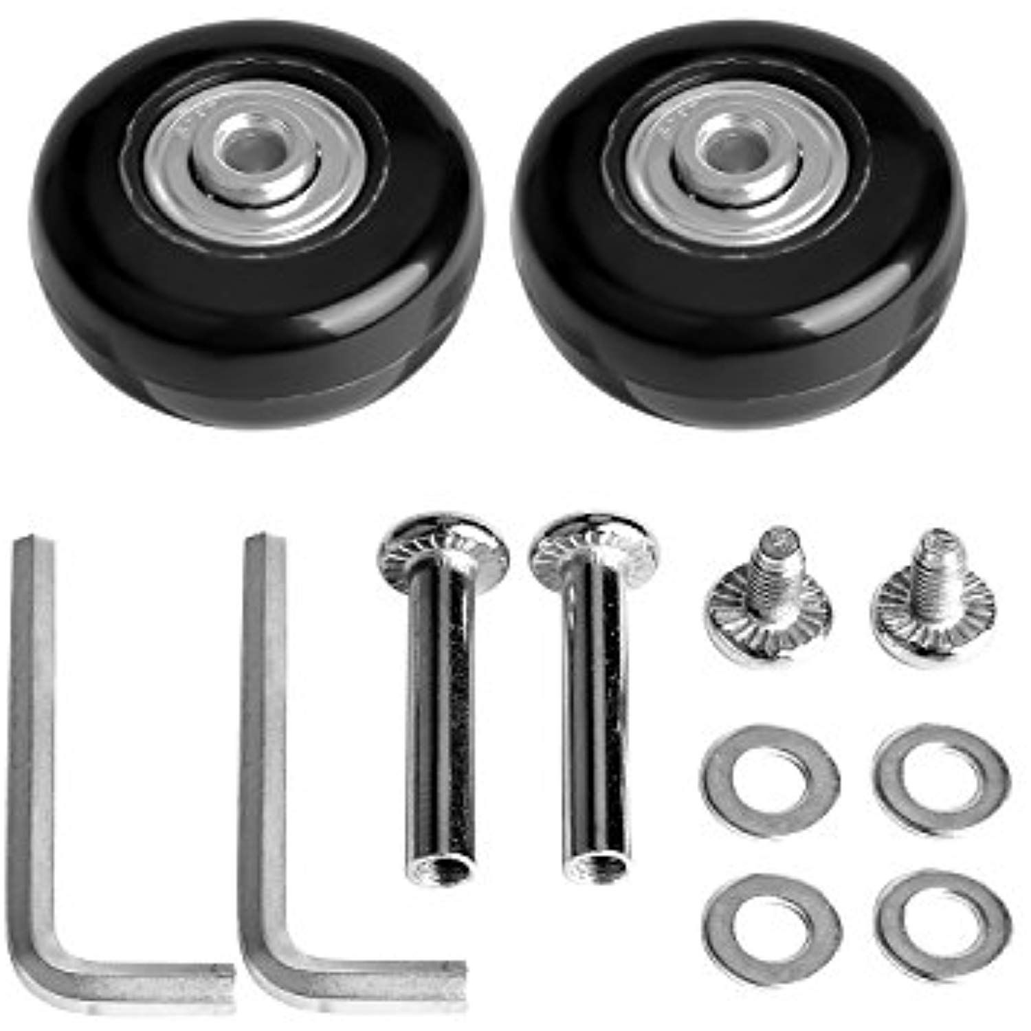 Roller Skate Bearings Pack of 16 ABEC Yellow Jacket Premium Inline Skate Bearings 608