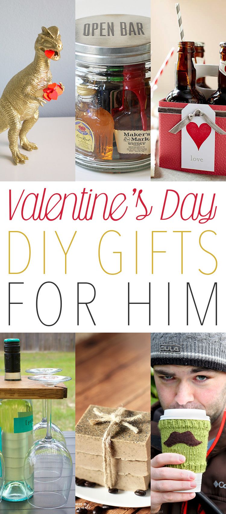 Valentine S Day Diy Gifts For Him Pinterest Gift Craft And Holidays Valentine S Day Diy Gifts For Him Little He Will Love And Use The