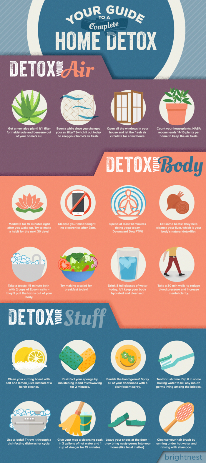 BrightNest | Your Guide to a Complete Home Detox (Printable!) #DietMotivationWomen