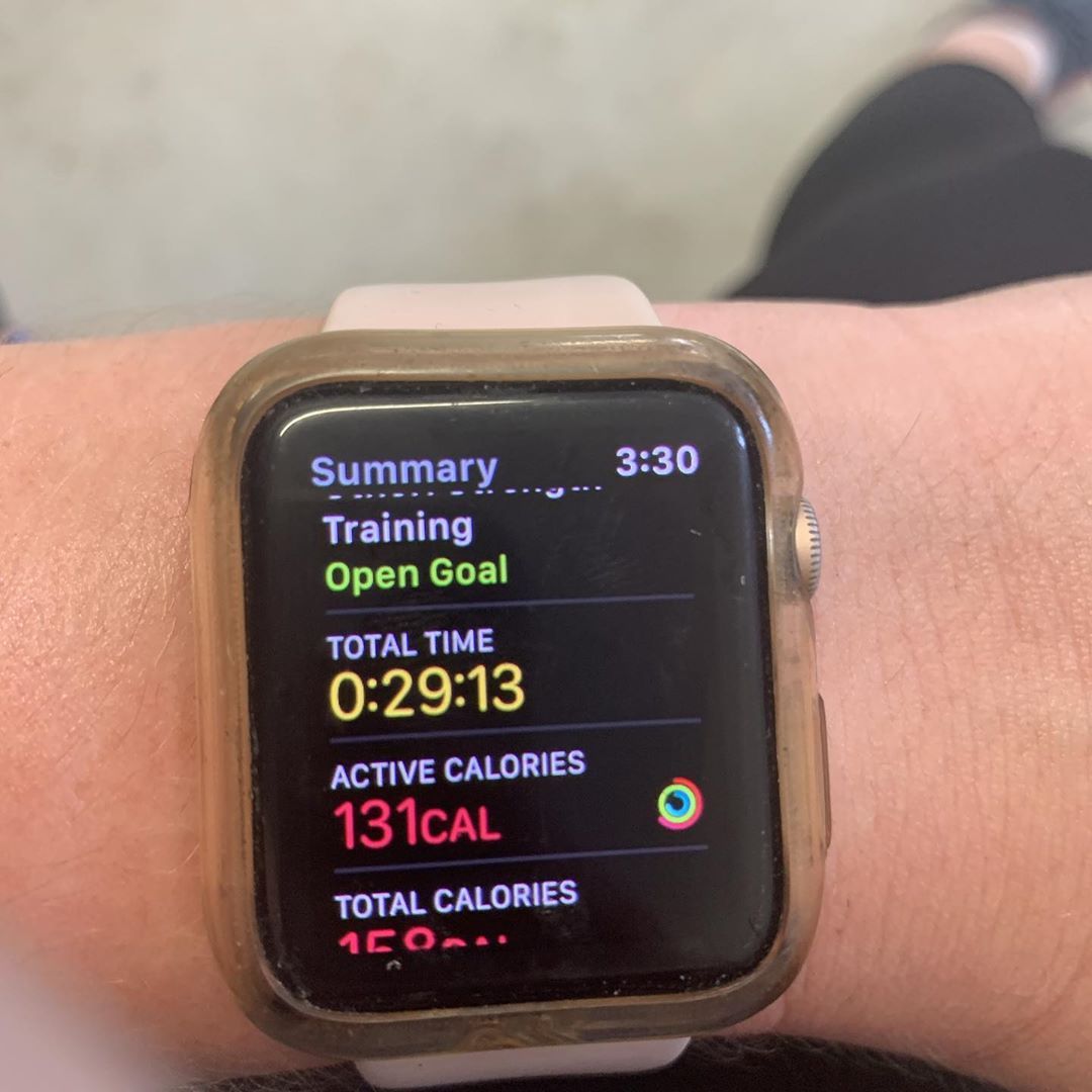 Managed a quick HIIT session today amongst the chaos trying to fit everything in before we head away...