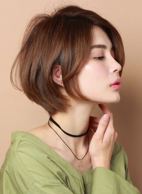 丸みのある女性らしいショートボブ 髪型ショートヘア 짧은 헤어 컷 짧은 머리 짧은 머리 헤어스타일 丸みのある女性らしいショートボブ 髪型ショートヘア 짧은 헤어 컷 짧은 머리 짧은 머리 헤어스타일