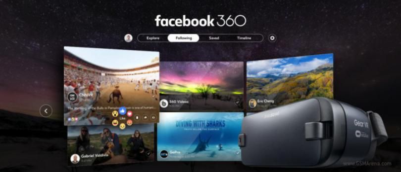 Samsung Gear Vr Ya Tiene Su Propia Aplicación Facebook 360º Video App Virtual Reality App