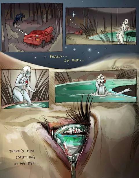 pin by simone lydie on chiara bautista art pinterest really i m fine there s just something in my eye so beautiful