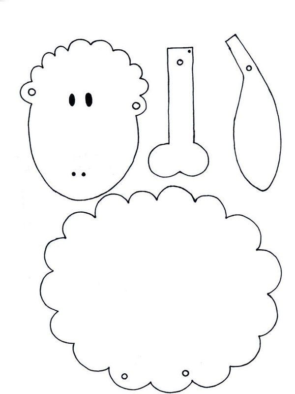 Cositasconmesh Como Hacer Una Oveja De Papel Sheep Crafts Spring Crafts Easter Crafts