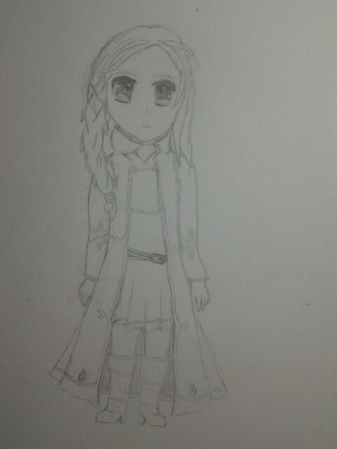 my anime fire girl drawing still haven t shaded it yet my art my anime fire girl drawing still haven t shaded it