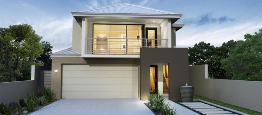 Inspiring Narrow Block House Designs to Save Space Optimally ... Inspiring Narrow Block House Designs to Save Space Optimally ...