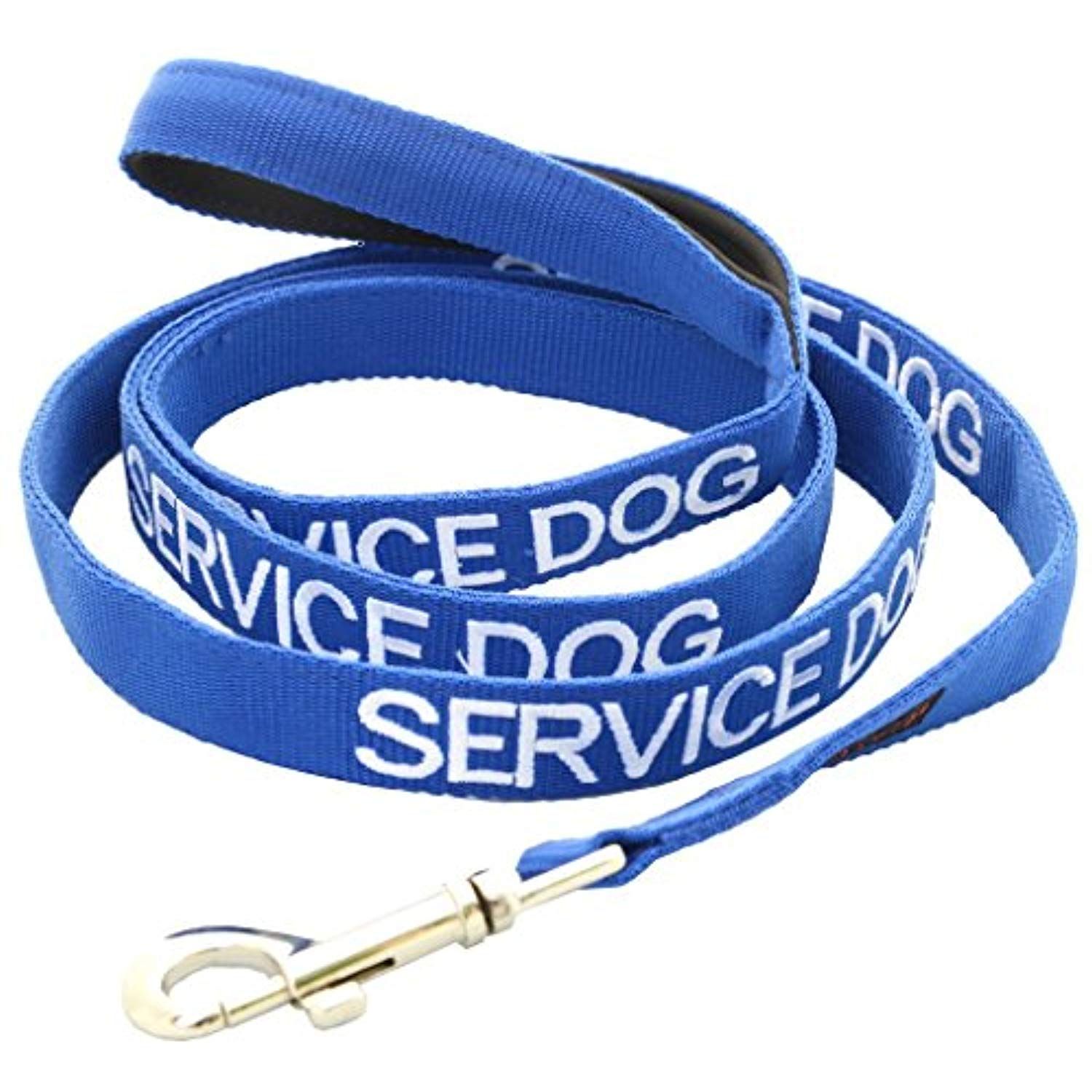 SERVICE DOG Dexil Friendly Dog Collars Color Coded Dog Accident Prevention Leash 6ft/1.8m