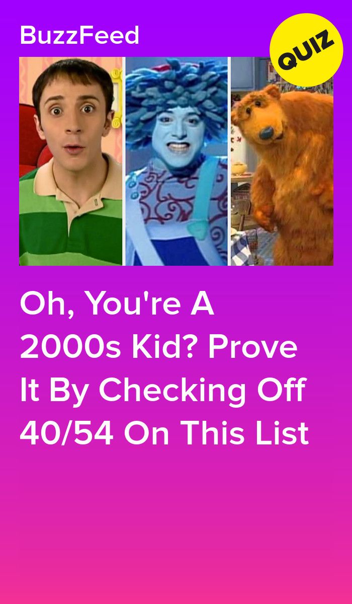 Only Real Early 2000s Kids Have Seen 40/54 Of These Shows