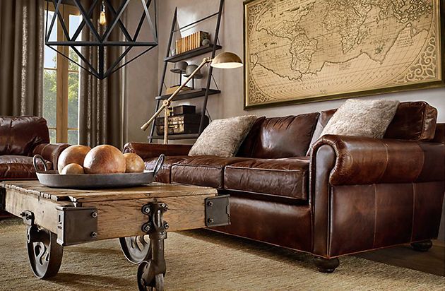 Von Restoration Hardware haben wir euch schon einige coole Möbel und Wohnideen vorgestellt. Heute geht es um Wohnzimmer. Wer also bei sich zuhause etwas verändern will, kann sich hier einige Inspirationen holen. Die Möbel und Accessoires gibt es natürlich #restorationhardware