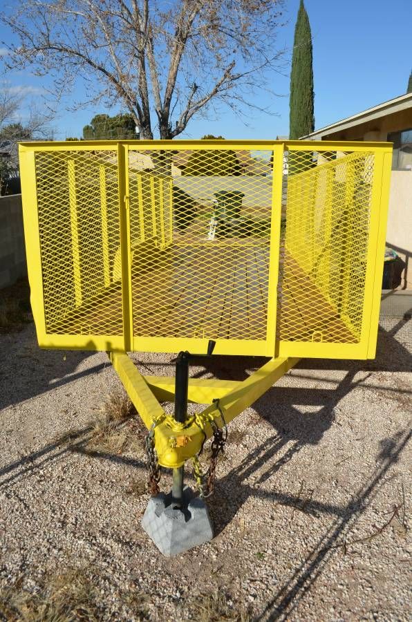 tiewards 2 Place Lockable Trimmer Landscape Trailer Rack Fit for Landscape Trailers Racks