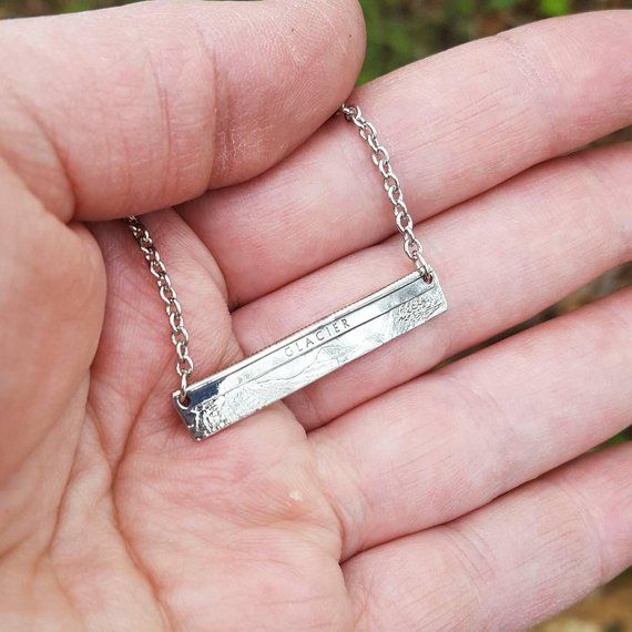 Necklace Alabama Cut Out Coin Jewelry Necklace Alabama Cut Out Coin Jewelry