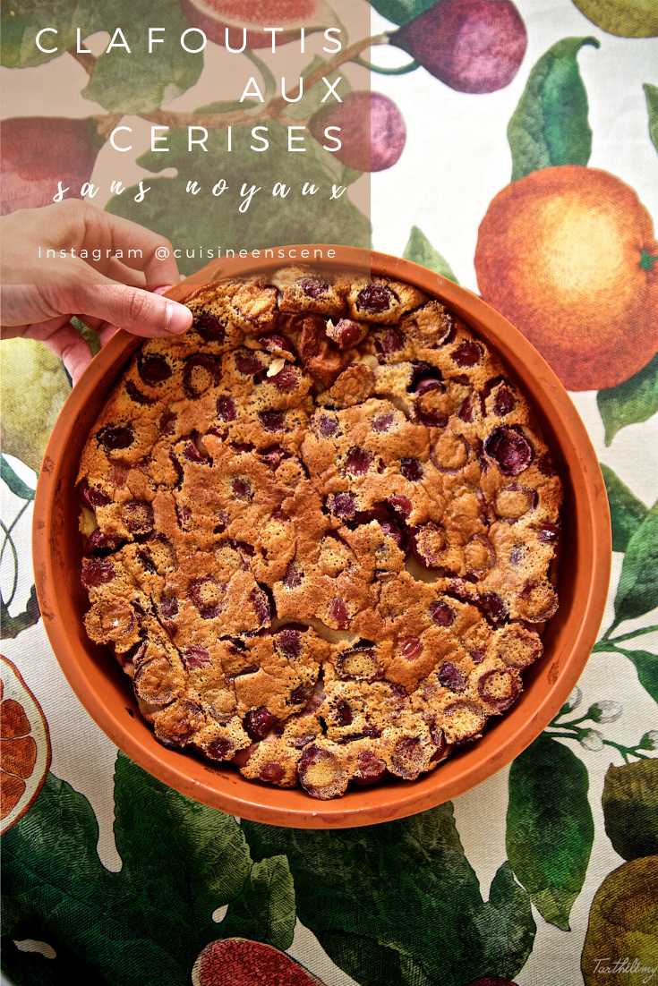 Petit Clafoutis Aux Cerises Sans Beurre Recette Clafoutis Aux Cerises Recette Abricot Recette Clafoutis