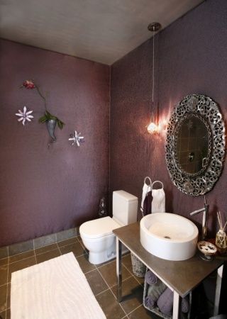 Chambre adulte Gris Mauve Luxueux