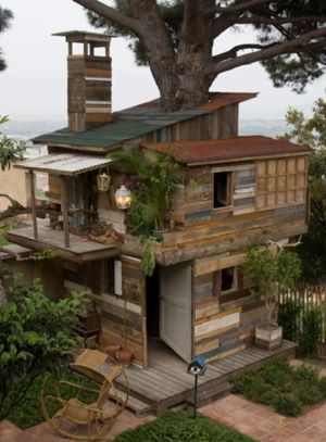 diy house made from reclaimed wood alternative housing