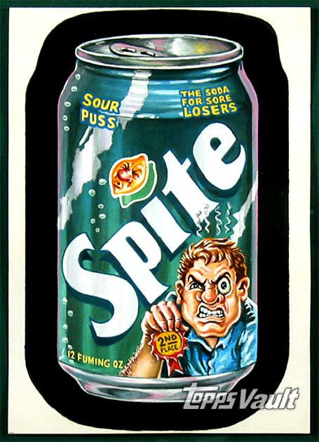2006 Topps Wacky Packages Series 3 Spite Soda Trading Card 4 ANS3 2006 Topps Wacky Packages Series 3 Spite Soda Trading Card 4 ANS3