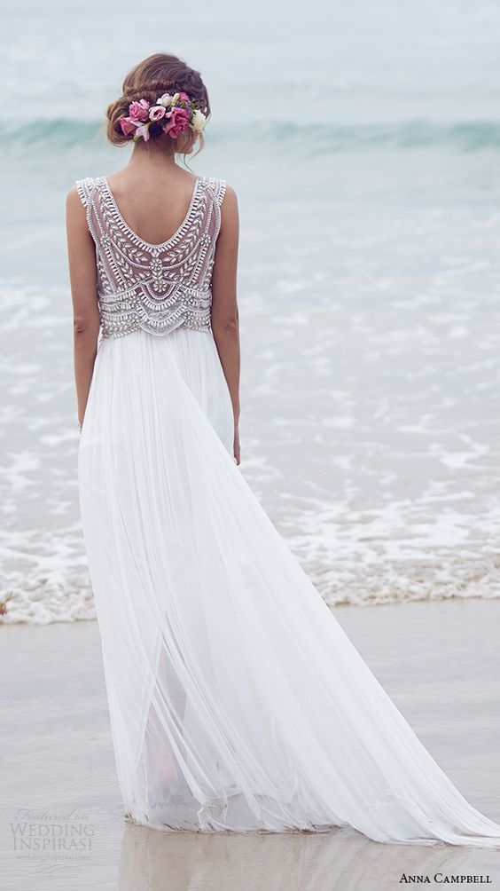vestidos de novia para bodas en la playa | belleza | wedding dresses