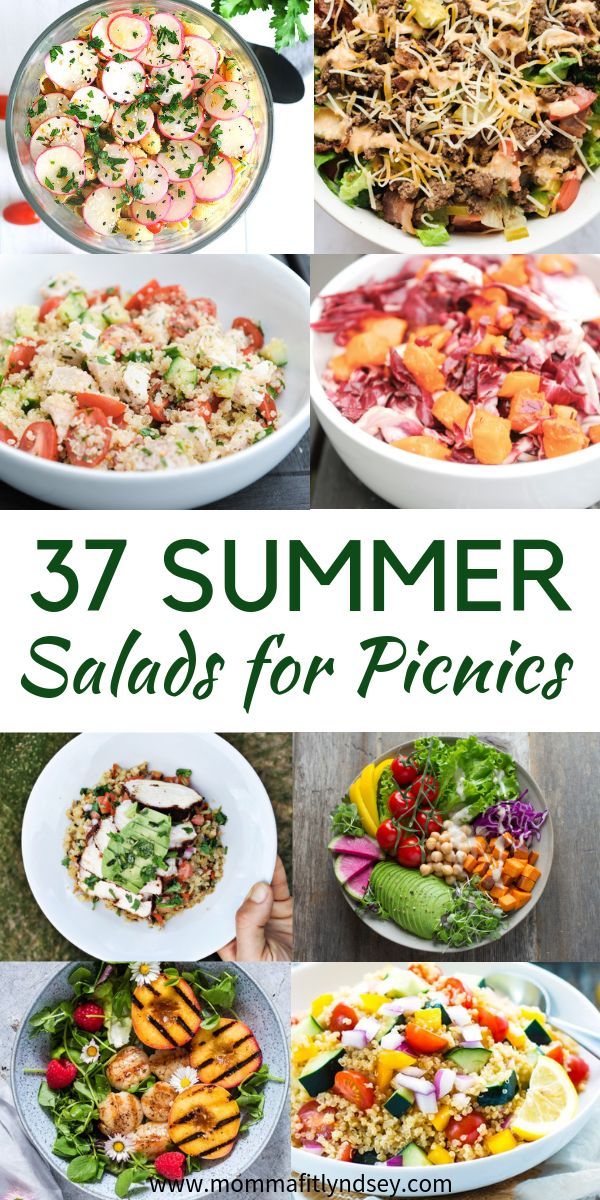 37 Healthy Summer Salad Recipes & Ideas - Momma Fit Lyndsey