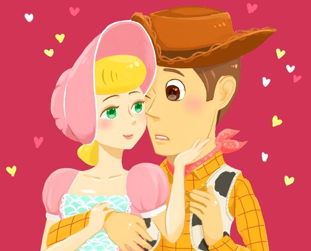 bo peep woody toy story love illustration Disney Toy bo peep woody toy story love illustration Disney Toy