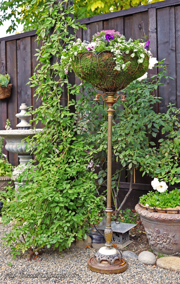 Lamp Planter Unique Garden Decor Art Gardens Lamp Planter Unique Garden Decor, Unique Garden Decor