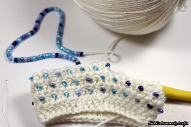 Tutorial: Beaded Double Crochet (BDC) - Crochet Stitch Tutorial #uncinettoperbambina