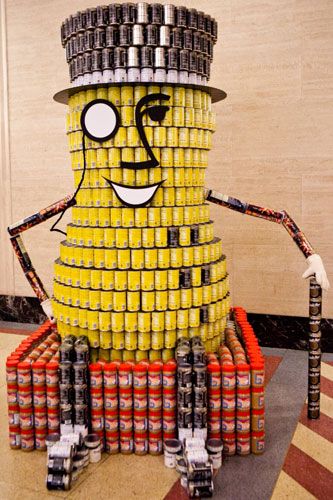 canstruction design competition chicago art exhibits have time on your hands