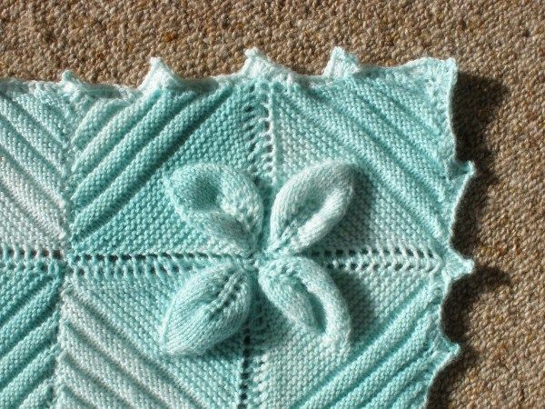 leaf square baby blanket Knitting patterns uk, Knit baby blanket pattern free, Baby blanket