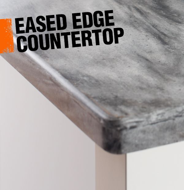 Unlike A Square Edge Countertop Where The Edge Forms A Perfect