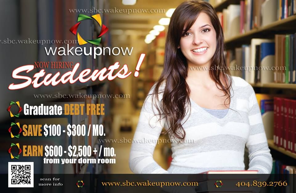 WakeUpNow is running a product based pyramid scheme that